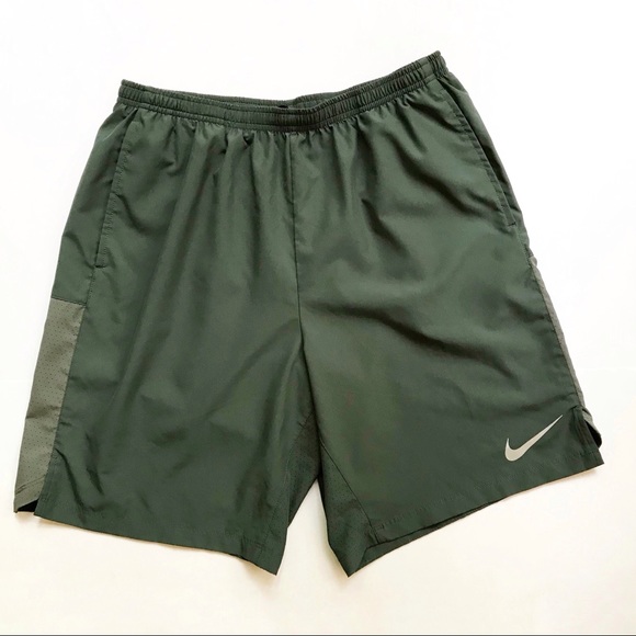olive green nike shorts